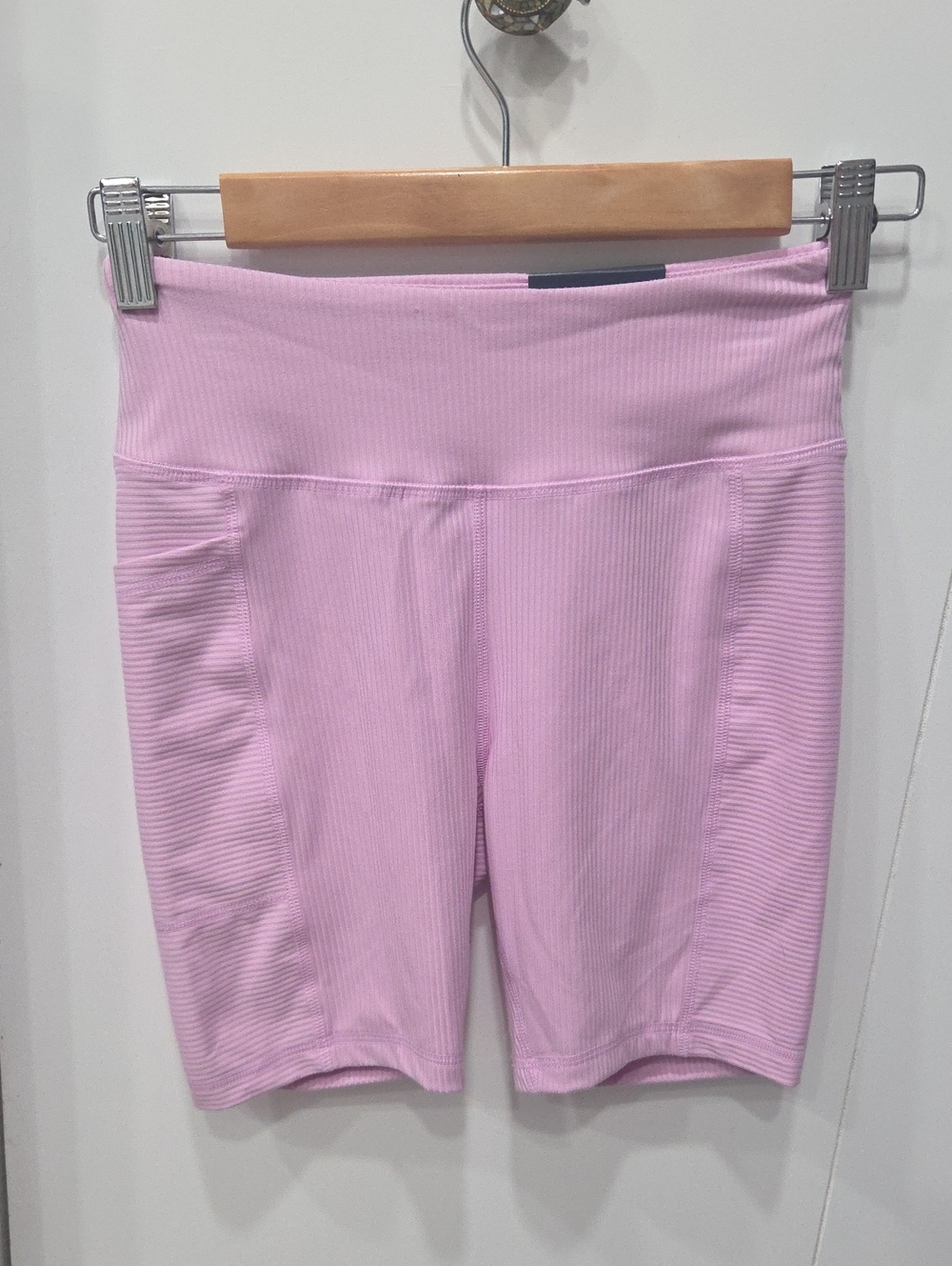 tek gear Lavender Ribbed Bike Shorts
